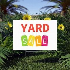 Yard Sale - Saturday June 6, 7:30 a.m. at 9288 S. Brighton View Drive, Sandy, 84070