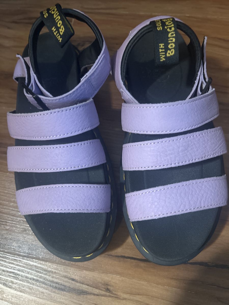 Purple Dr Marten sandals size 8 - not for rent