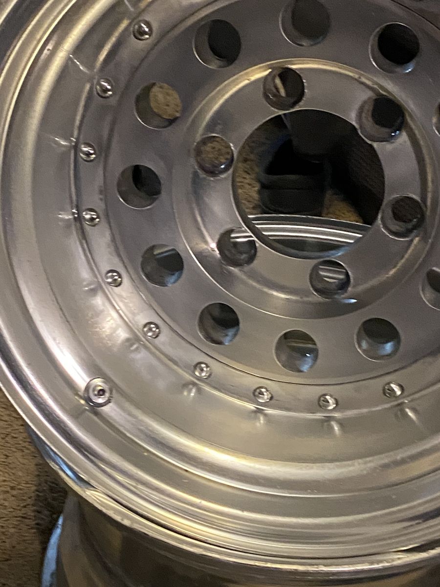 Enki 15x7 Chevy Toyota 6 lug aluminum wheels