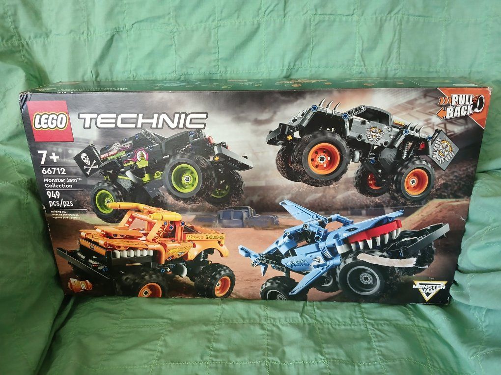 LEGO Technic Monster Jam Collection 66712 Building Toy Set 949 pcs