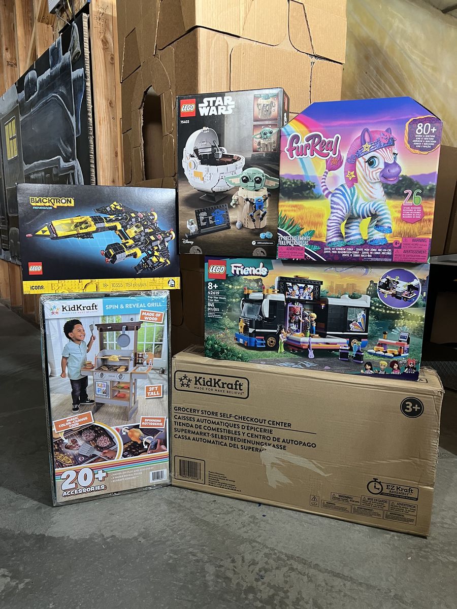 NEW: Kidkraft, LEGO, FurReal Toys