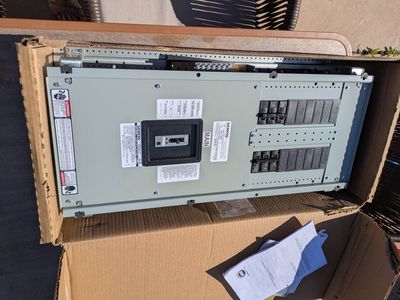 Siemens 250A Three Phase Breaker Panel P2C18QR125EBS