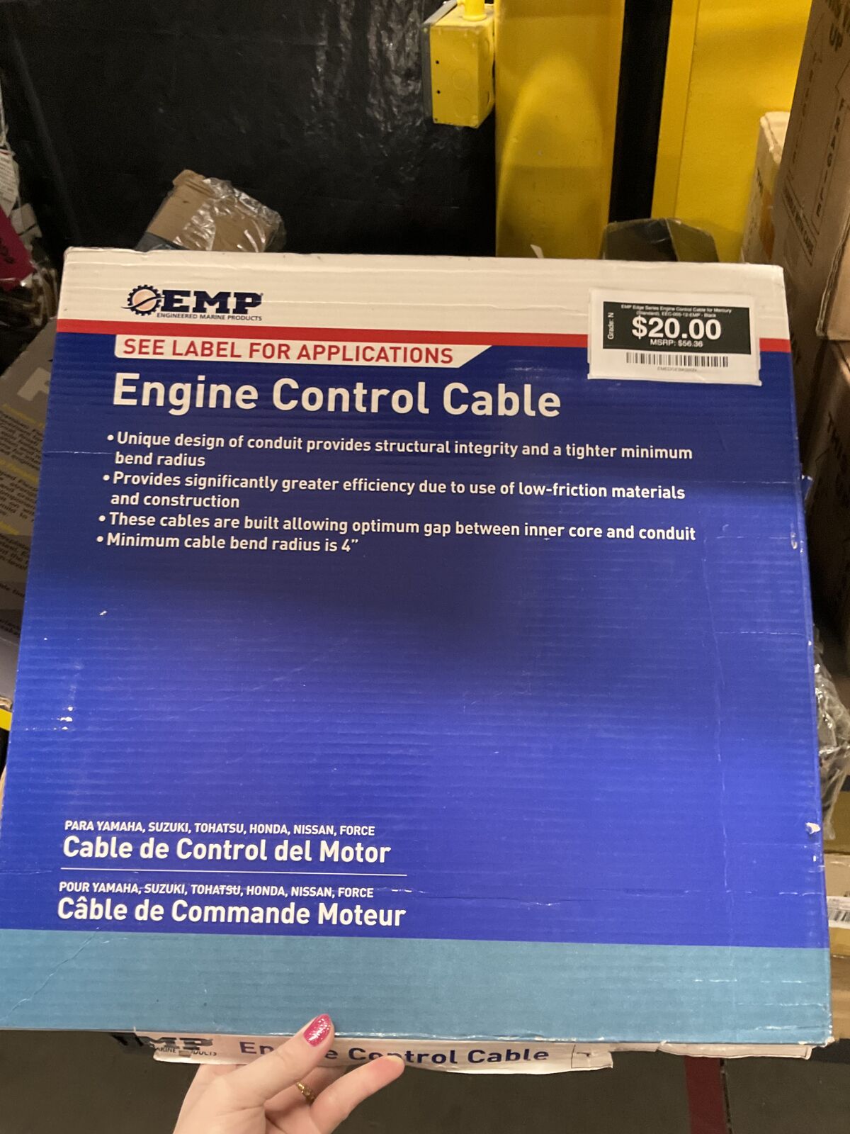 EMP Edge Series Engine Control Cable