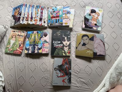 BL (Yaoi) Manga & Manhwa Book Lot - Killing Stalking, Fake, Dick Fight Island & More