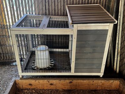 Wooden Pet House/Chicken Coop with Run - Used, Good Condition