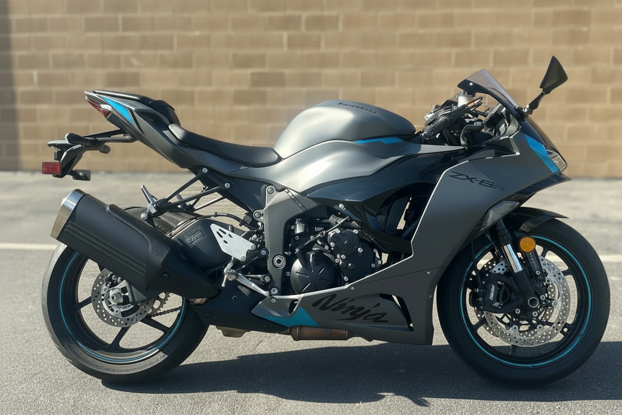 2025 Kawasaki Ninja ZX6R - Supersport - LIKE NEW - ZX-6R