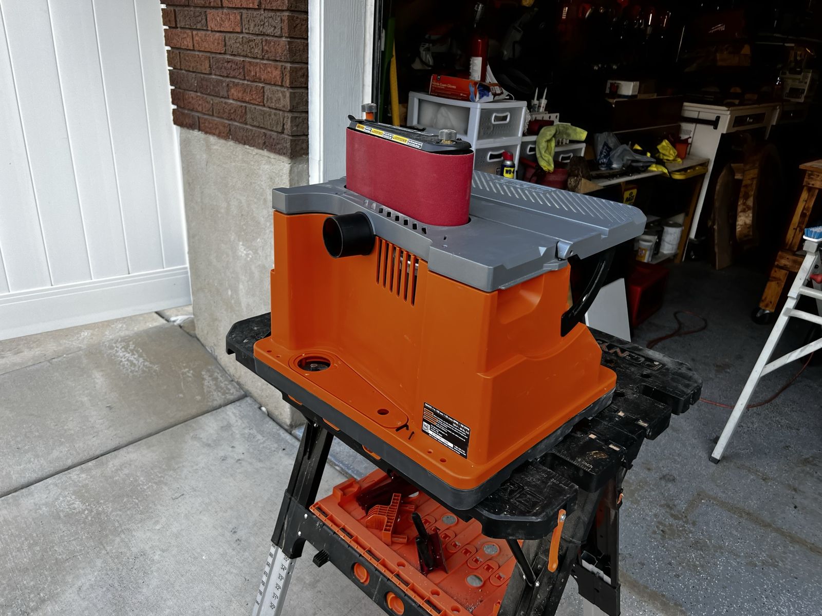 RIDGID Oscillating Edge Belt Spindle Sander EB4424