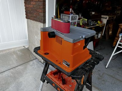 RIDGID Oscillating Edge Belt Spindle Sander EB4424