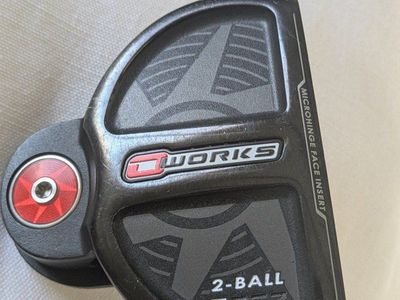 Odyssey O-Works 2-Ball Putter Excellent Condition!