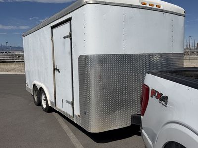 97 Pace 8x16 Enclosed Trailer