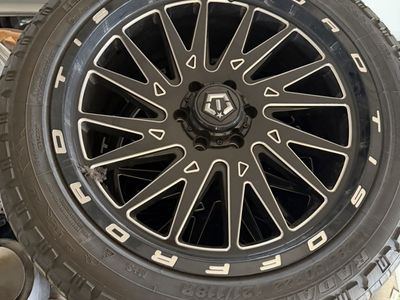 22 TIS 547B Wheels and Tires LT285/50R22 Radar Renegade RT