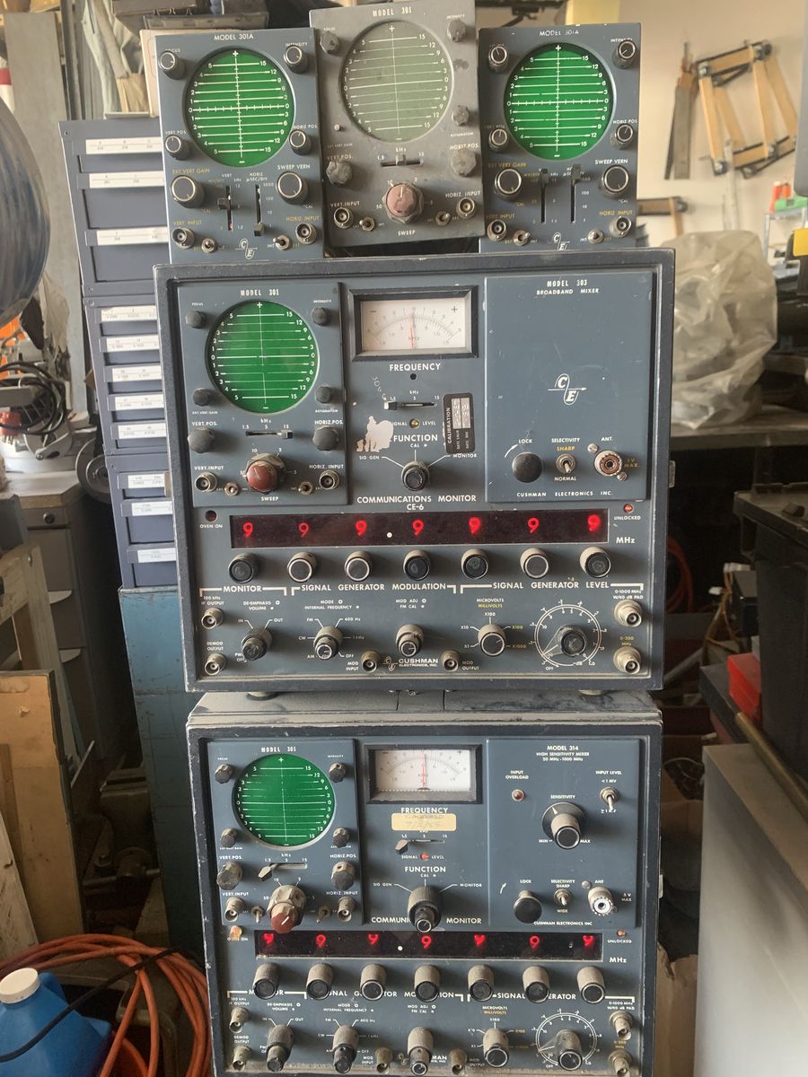 Cushman CE-6 Service Monitors
