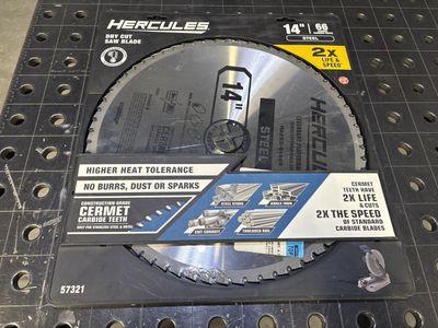 Metal Cutting Chop Saw Blade - Cermet Carbide