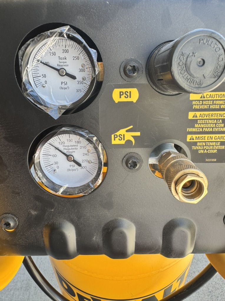 New Dewalt Air Compressor