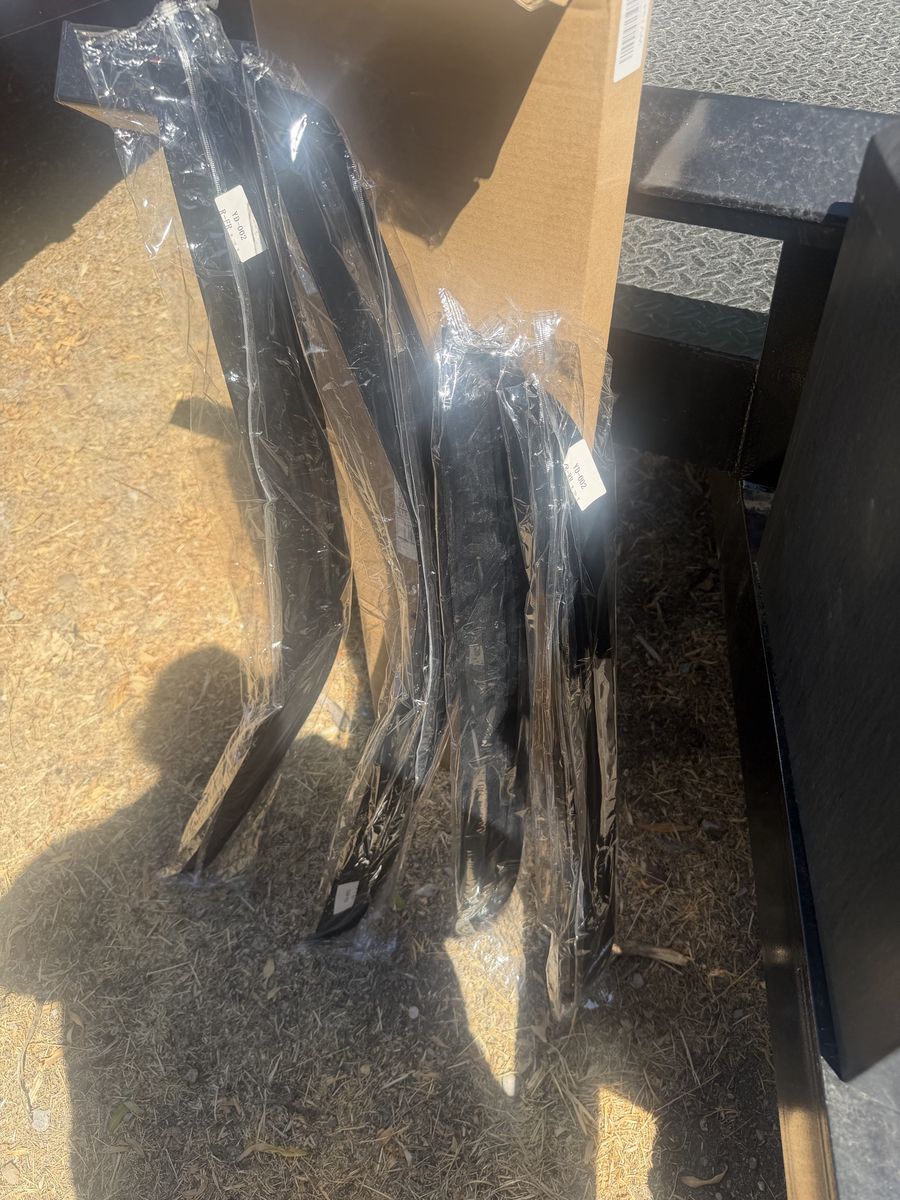Truck rain gutters
