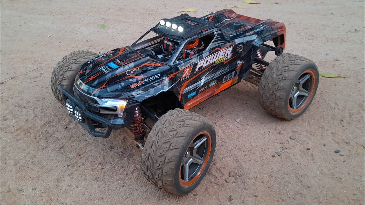 NEW Wltoys 104019 1/10 Brushless 2s LiPo 4WD RC Truck w/ Aluminum Chassis, Arms