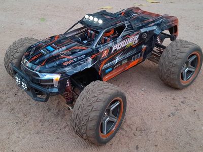 NEW Wltoys 104019 1/10 Brushless 2s LiPo 4WD RC Truck w/ Aluminum Chassis, Arms