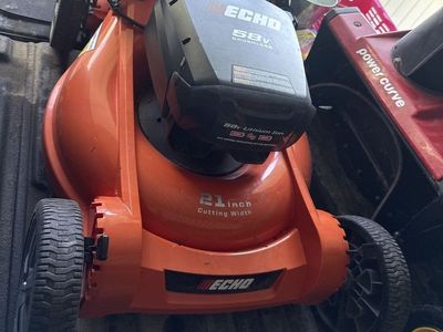 ECHO 58v BRUSHLESS lawnmower