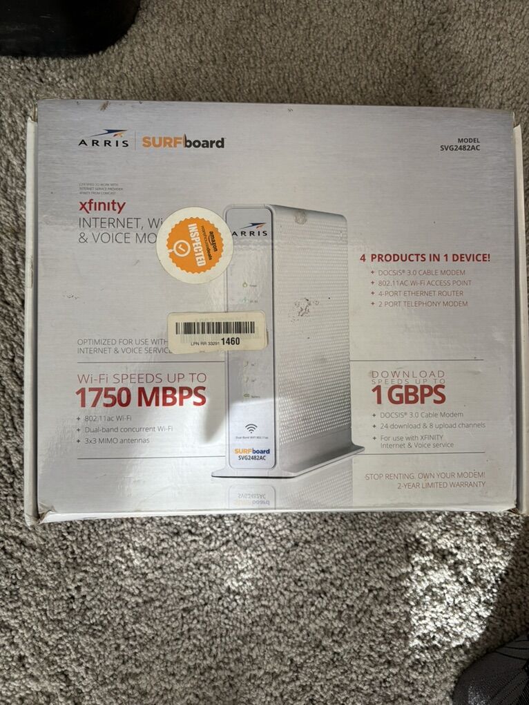 ARRIS Surfboard Modem SVG2482AC