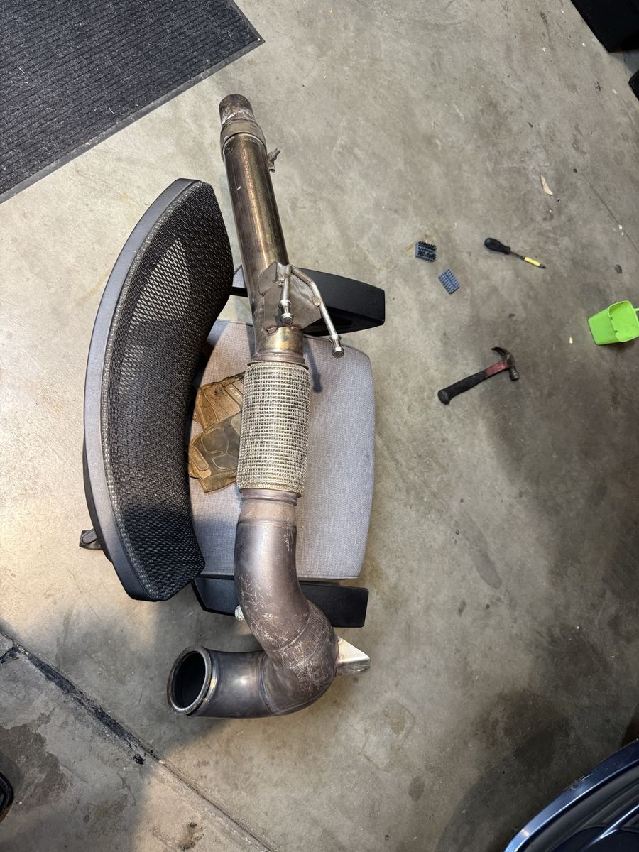 MK7 GOLF GTI CATLESS DOWN PIPE