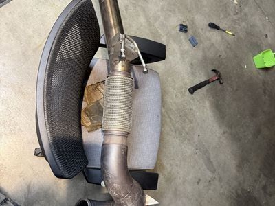 MK7 GOLF GTI CATLESS DOWN PIPE