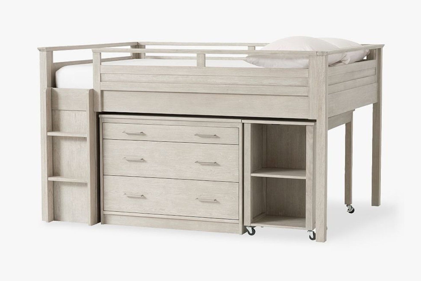 Loft bed set. Pottery Barn Teen