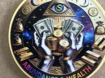 Abundance and Wealth Metal Coin
