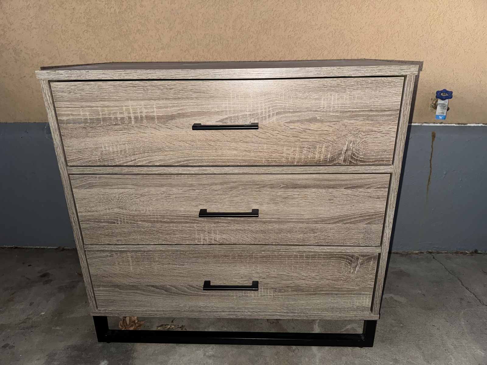 Room Essentials Mixed Material Wood and Metal