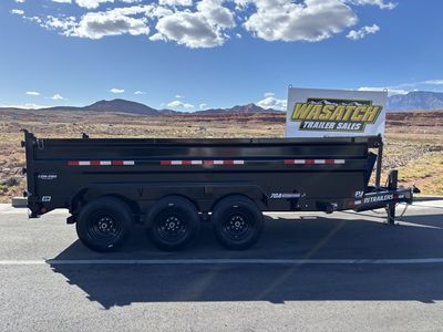 2027 PJ Trailers DL 83'' Low Pro Dump 15.4K