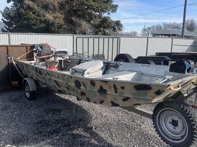 16 Foot Jon Boat For duck hunting/fishing