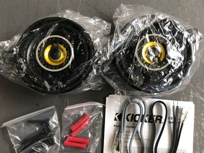 Kicker 3 1\2 new speakers
