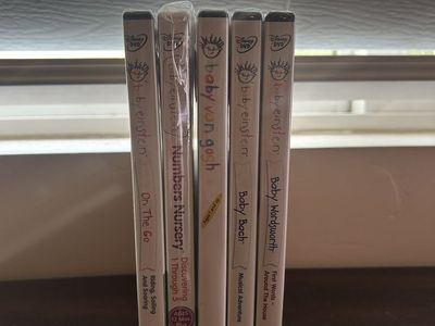 5 Baby Einstein DVDs
