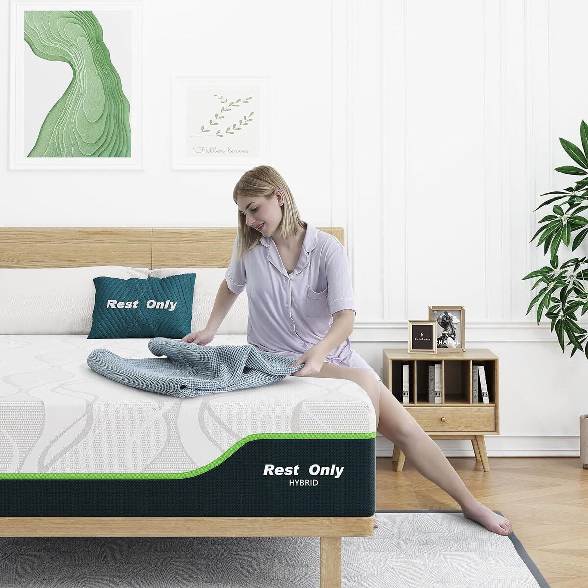 REST ONLY 14" Hybrid Mattress with Gel Foam - Twin XL - New in Box