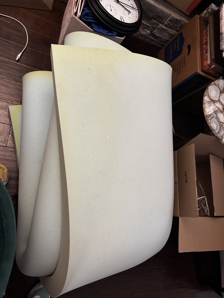Free memory foam mattress pad