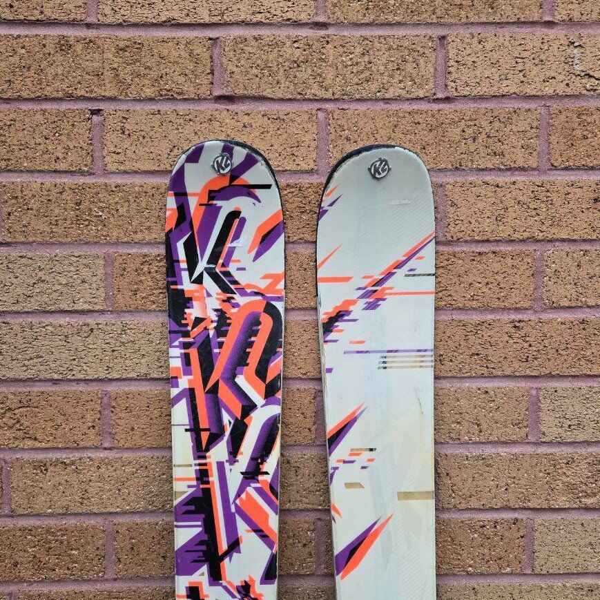 K2 169 cm Skis Salomon Bindings 170 cm
