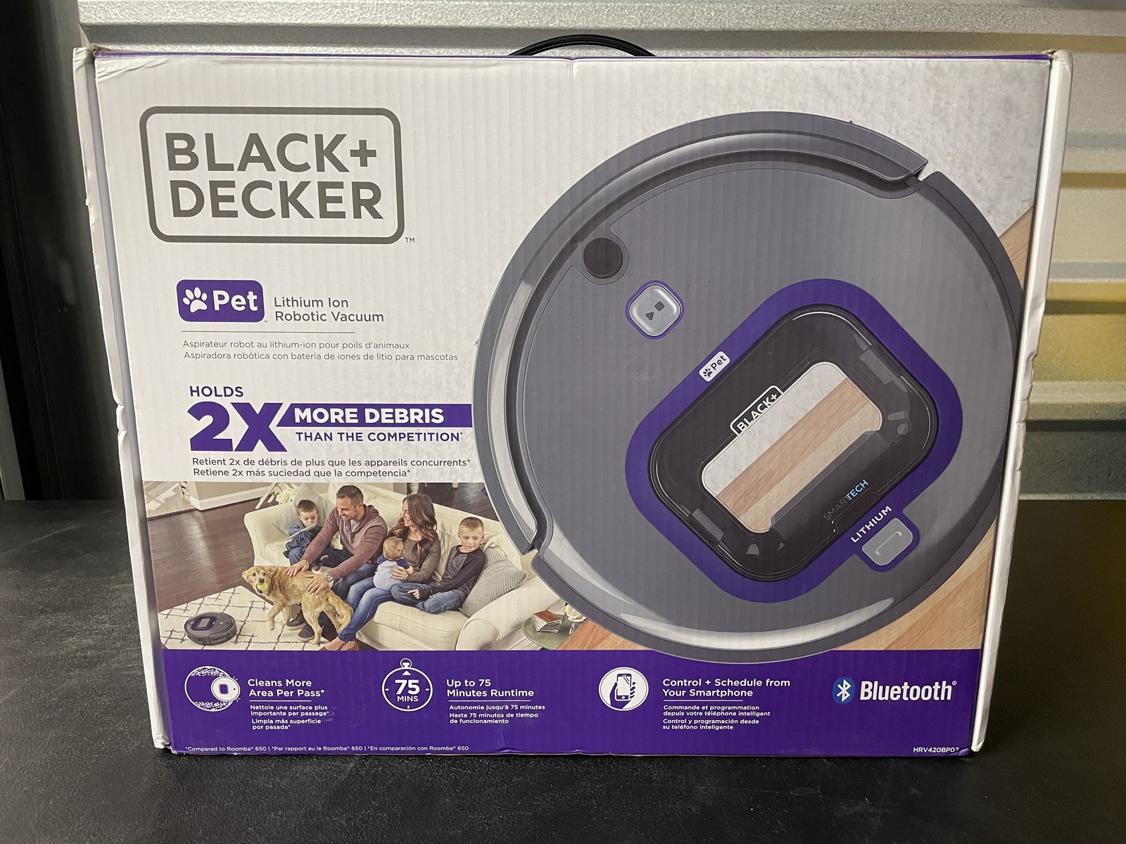 [READ] Black+Decker SmarTech Lithium Pet Robotic Vacuum