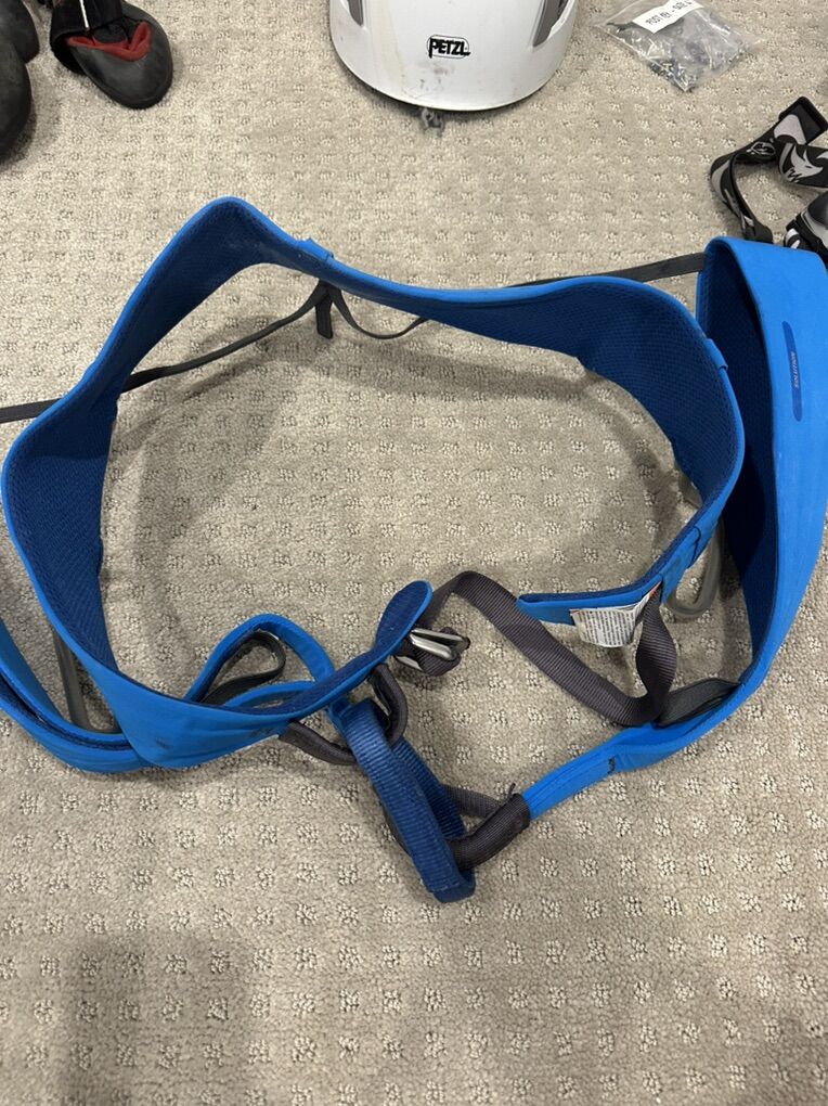 Climbing Helmet Shoes Harness Gear