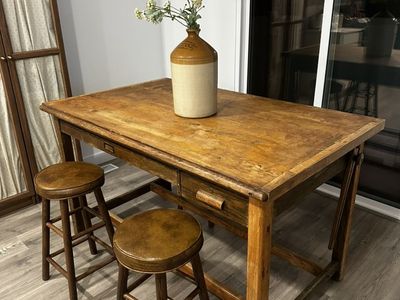 Antique Drawing Table 1930's