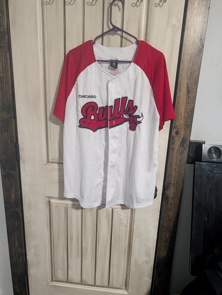 NBA Chicago Bulls Jersey XL White Made in China