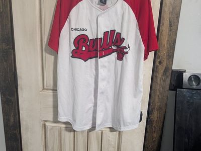 NBA Chicago Bulls Jersey XL White Made in China