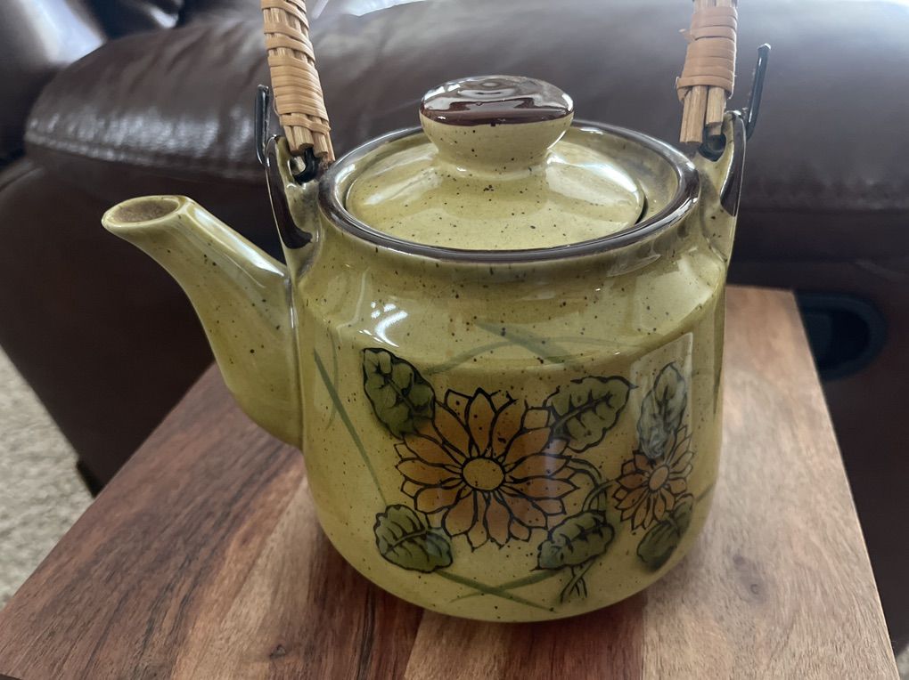 Vintage Teapot Japanese Rustic Otagiri Style