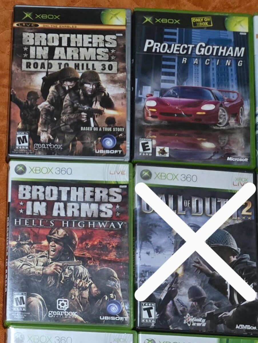 Xbox Xbox 360 games $2 each including Brother in Arms! Trades considered!~