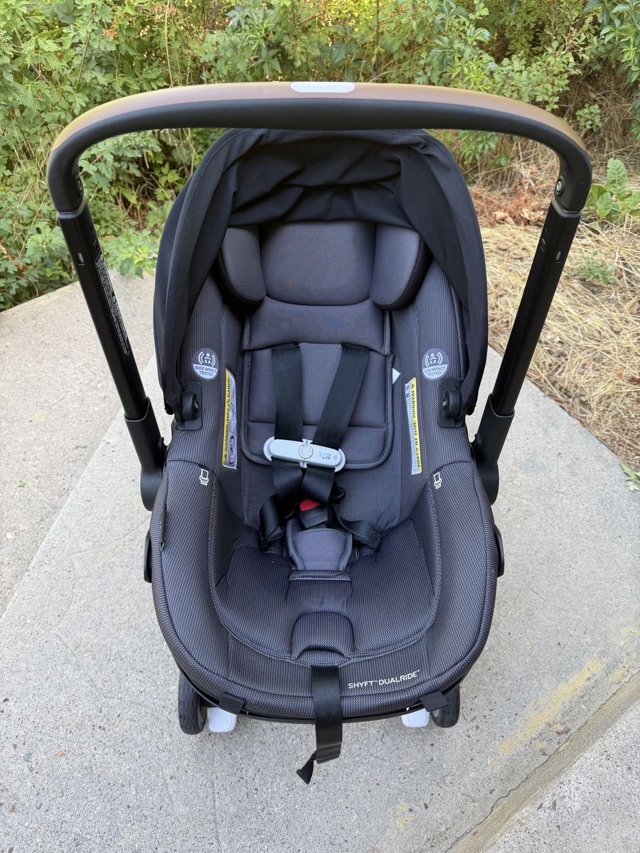 Evenflo Shyft DualRide Stroller and Car Seat Combo in Charcoal Grey