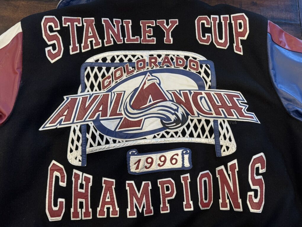 1996 Colorado Avalanche Varsity Jacket XL
