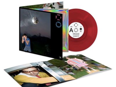 Harry Styles-KISS ALL THE TIME. DISCO, OCCASIONALLY–Limited Edition Tomato Red Vinyl-LP-Gatefold-NEW-SEALED-Rare