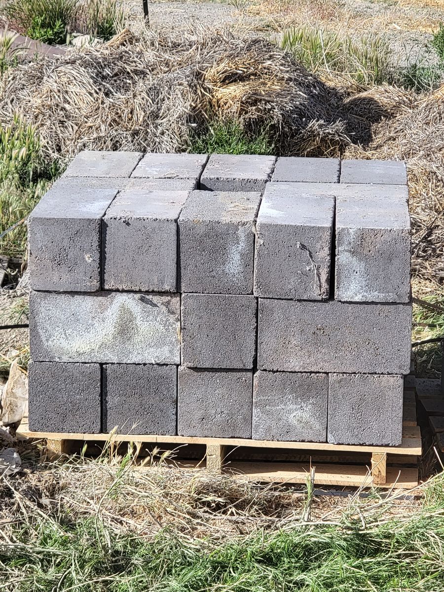 Cinder blocks 