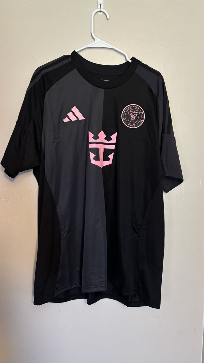 Adidas Inter Miami CF Jersey Black Size 2XL New With Tags