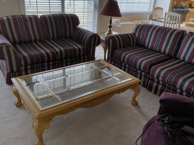 free sofa, and loveseat