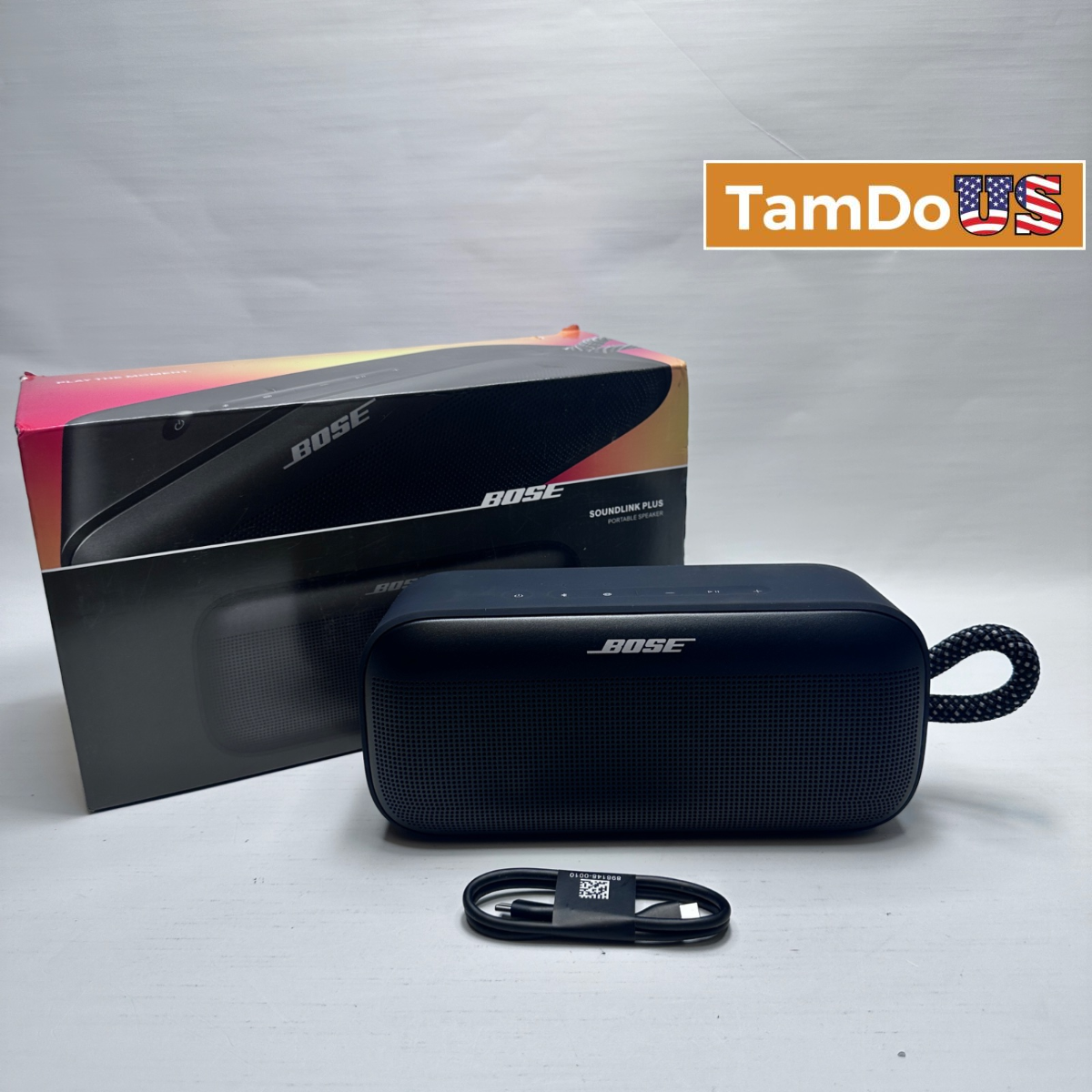 Bose SoundLink Flex Plus Portable Bluetooth Speaker, Waterproof - Black