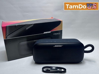 Bose SoundLink Flex Plus Portable Bluetooth Speaker, Waterproof - Black